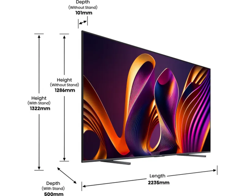 HISENSE 100 inča 100E7NQ PRO QLED 4K UHD Smart TV  - Image 9