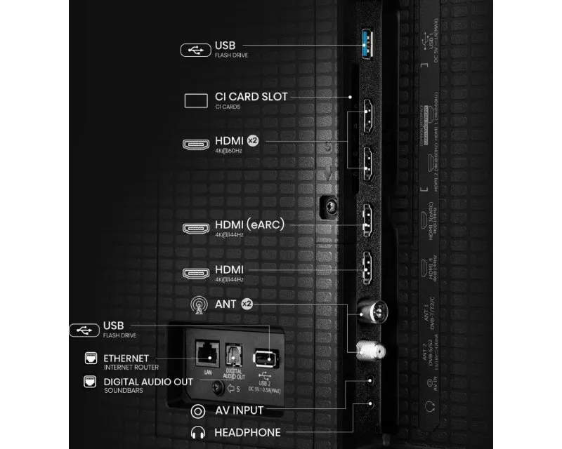 HISENSE 55 inča 55E8Q ULED 4K UHD Smart TV Slika 3