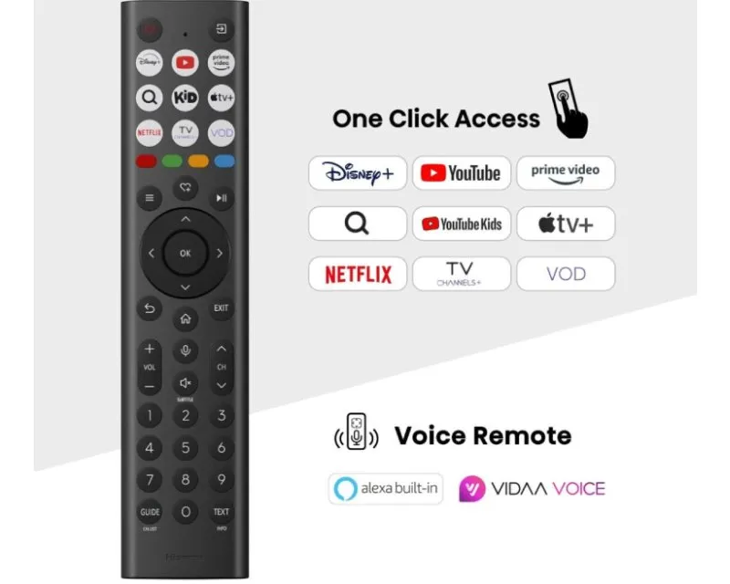 HISENSE 58 inča 58A6Q 4K UHD LED Smart TV  Slika 4