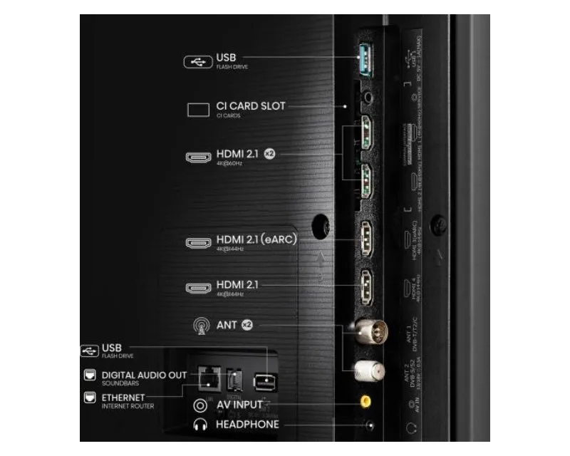 HISENSE 100 inča 100E7NQ QLED 4K UHD Smart TV Slika 3