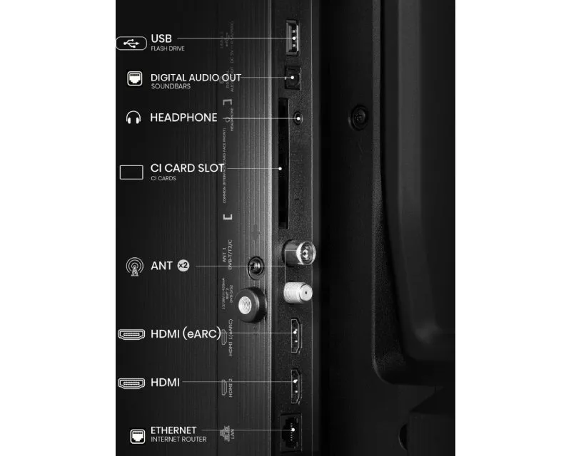 HISENSE 32 inča 32A4Q LED HD Smart TV Slika 3