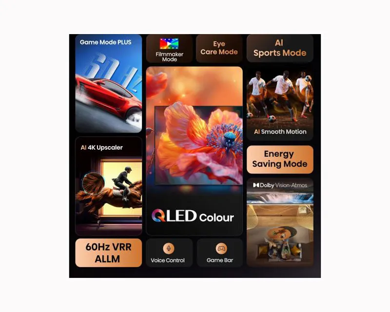 HISENSE 55 inča 55E7Q QLED 4K UHD Smart TV  Slika 3