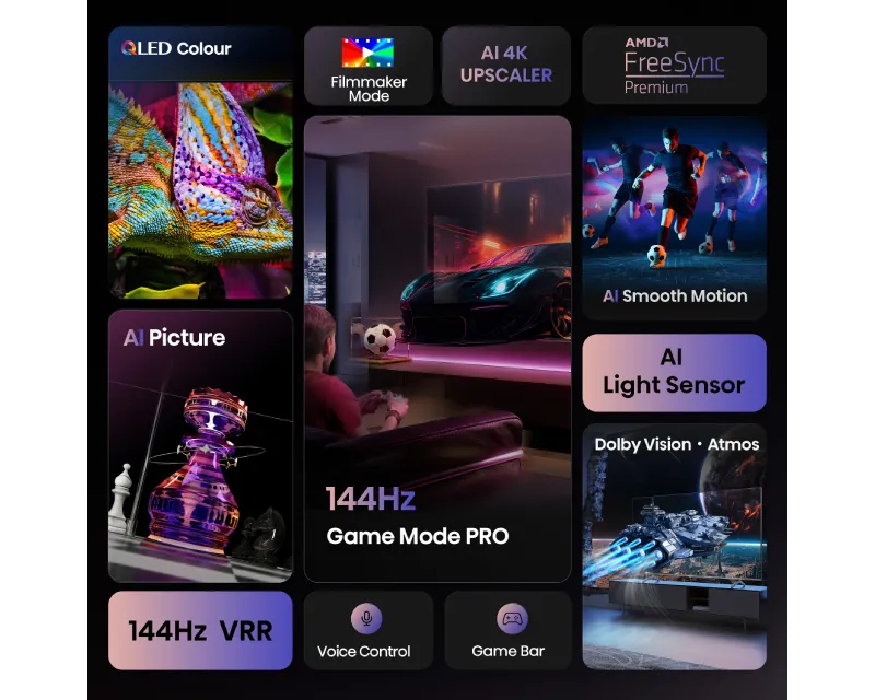 HISENSE 55 inča 55E7Q PRO QLED 4K UHD Smart TV  Slika 5