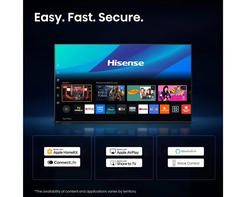 HISENSE 65 inča 65E8S ULED MiniLED 4K UHD Smart TV  Slika 6