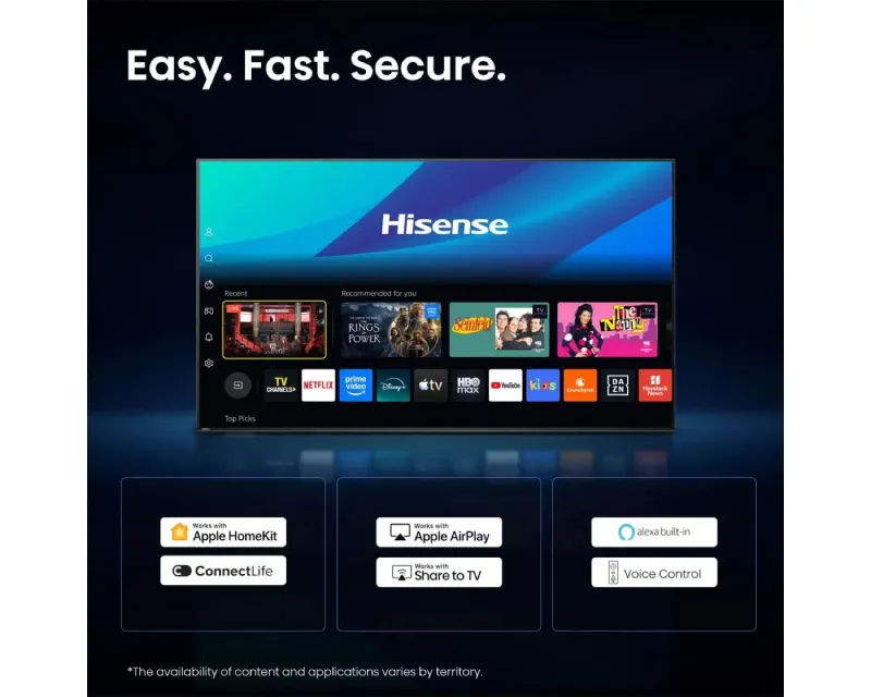 HISENSE 43 inča 43E7S Hi-QLED 4K UHD Smart TV Slika 6