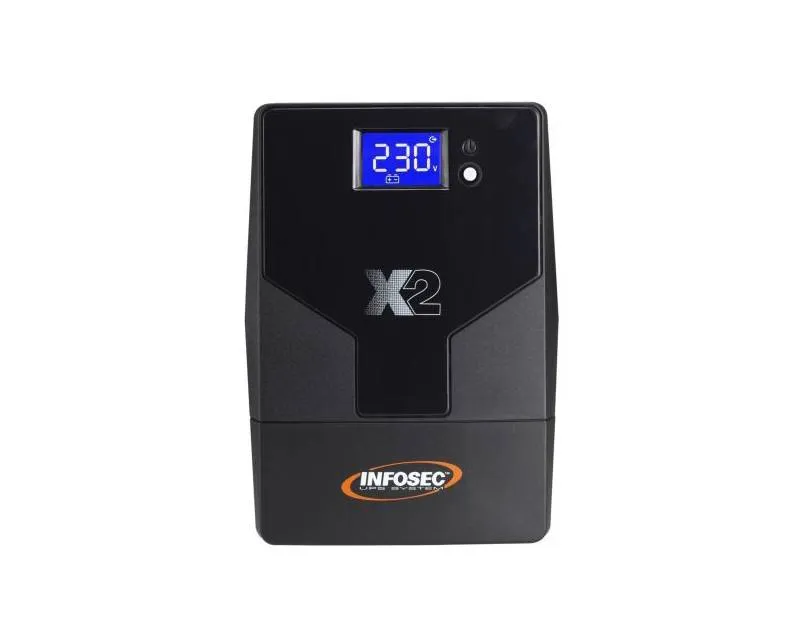 INFOSEC COMMUNICATION X2 LCD TOUCH 1250 FR/SCHUKO UPS  Slika 2