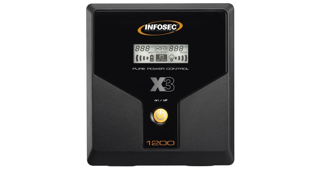 INFOSEC COMMUNICATION X3 EX 1200 LCD USB FR/SCHUKO  Slika 2