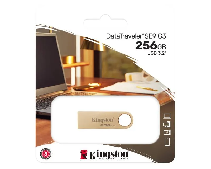 KINGSTON 256GB DataTraveler SE9 G3 USB 3.0 flash DTSE9G3/256GB champagne  Slika 3