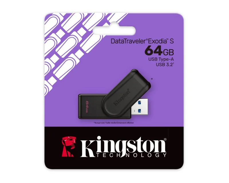 KINGSTON 64GB DataTraveler Exodia S USB 3.2 Gen1 DTXS/64GB  Slika 3