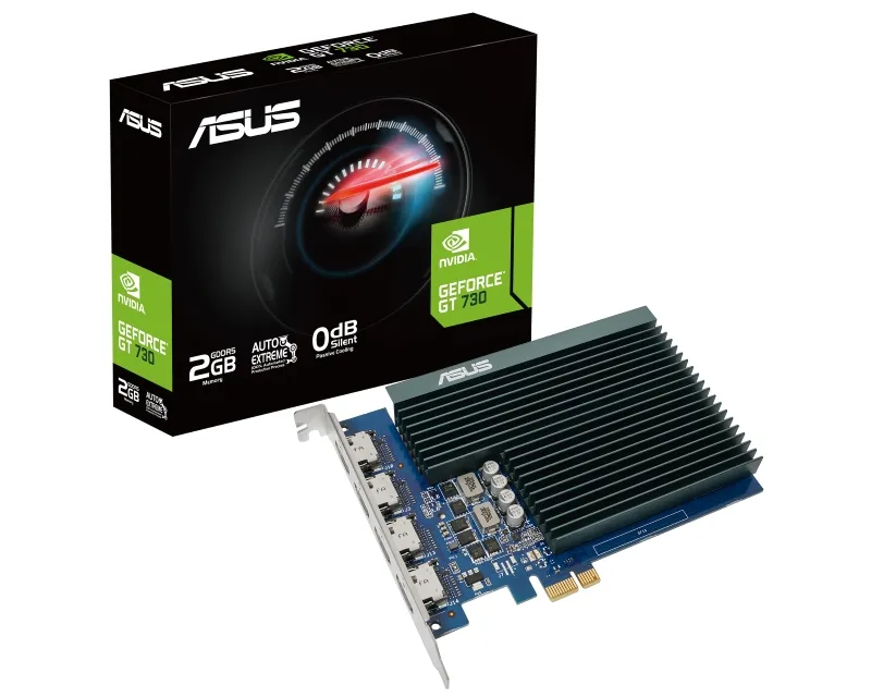 ASUS nVidia GeForce GT 730 2GB 64bit GT730-4H-SL-2GD5 grafička karta Slika 1