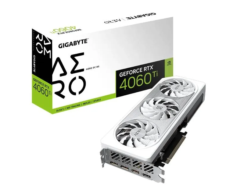 GIGABYTE nVidia GeForce RTX 4060 Ti 8GB 128bit GV-N406TAERO OC-8GD grafička karta Slika 1