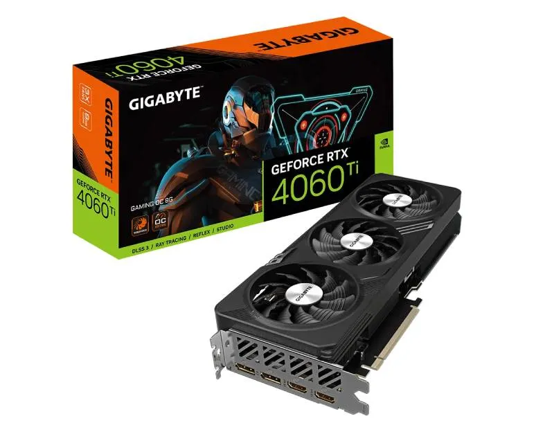 GIGABYTE nVidia GeForce RTX 4060 Ti 8GB 128bit GV-N406TGAMING OC-8GD grafička karta