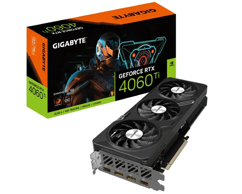 GIGABYTE nVidia GeForce RTX 4060 Ti 16GB 128bit GV-N406TGAMING OC-16GD grafička karta- Slika 1