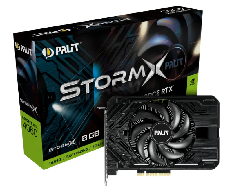 PALIT nVidia GeForce RTX 4060 8GB 128bit RTX 4060 StormX grafička karta Slika 6