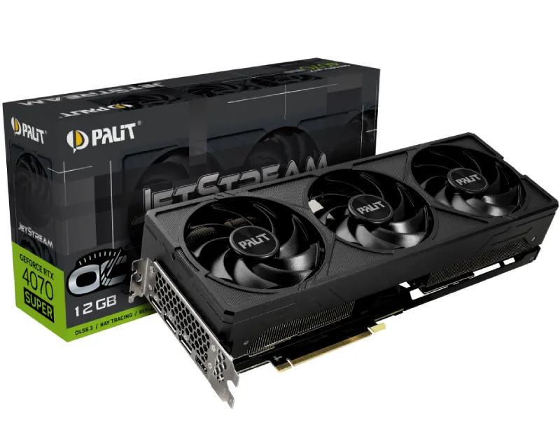 PALIT nVidia GeForce RTX 4070 Super 12GB 192bit RTX4070 Super JetStream OC grafička karta Slika 9