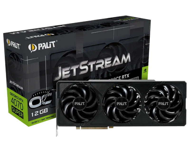 PALIT nVidia GeForce RTX 4070 Super 12GB 192bit RTX4070 Super JetStream OC grafička karta Slika 1