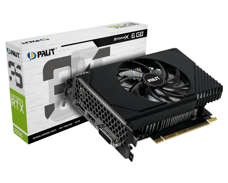 PALIT nVidia GeForce RTX 3050 6GB 96bit RTX3050 StormX grafička karta Slika 1