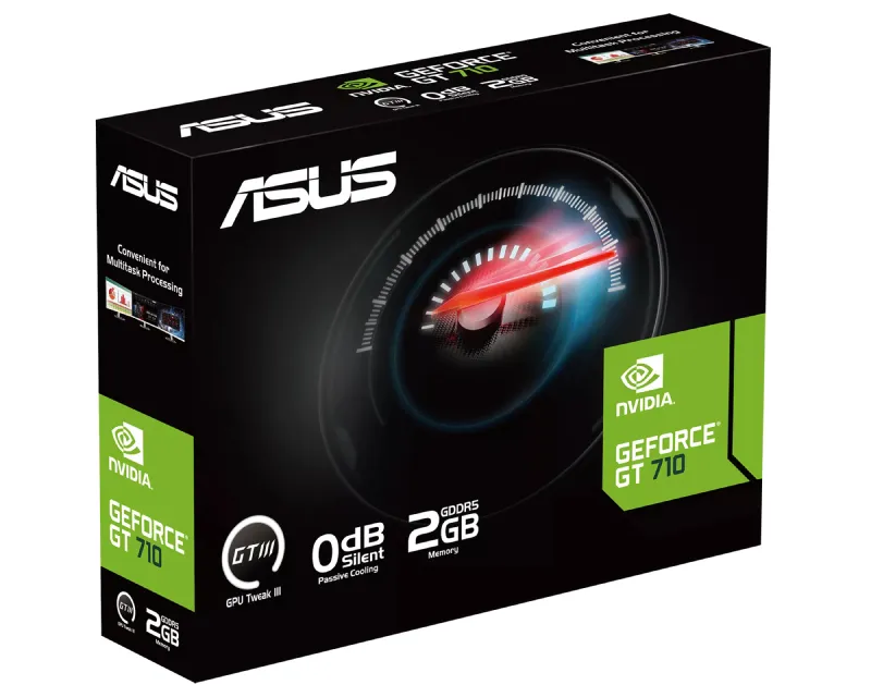 ASUS nVidia GeForce GT 710 2GB 64bit GT710-SL-2GD5-BRK-EVO grafička karta Slika 5