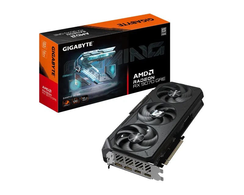 GIGABYTE AMD Radeon RX 9070 GAMING OC 12GB GV-R907GREGAMING OC-12GD rev. 1.0 grafička karta Slika 1