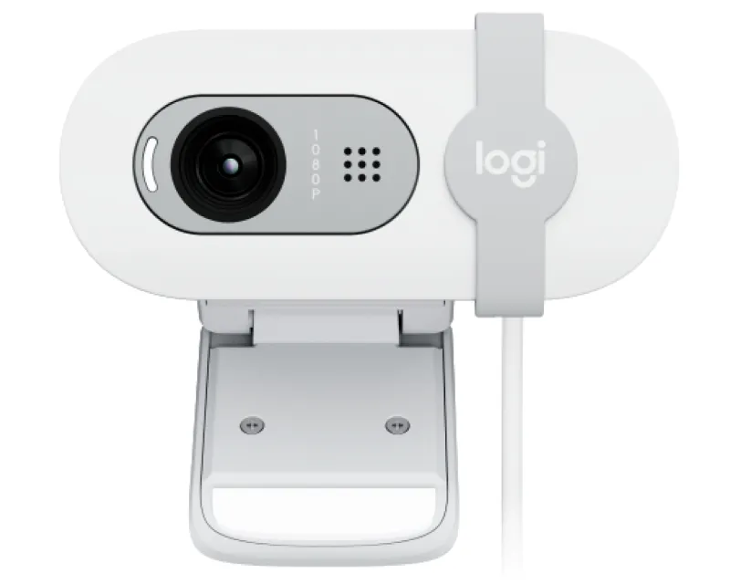 LOGITECH Brio 100 Full HD Webcam Off-White  Slika 6