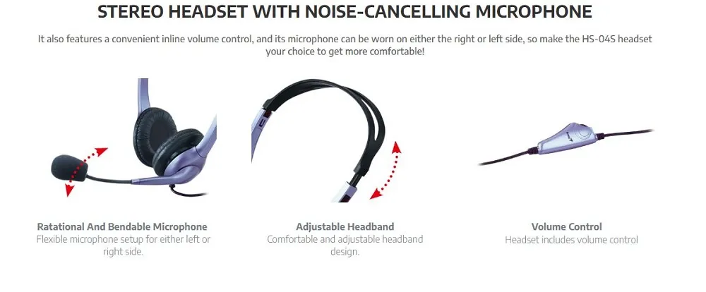 GENIUS HS-04S slušalice sa mikrofonom Slika 4