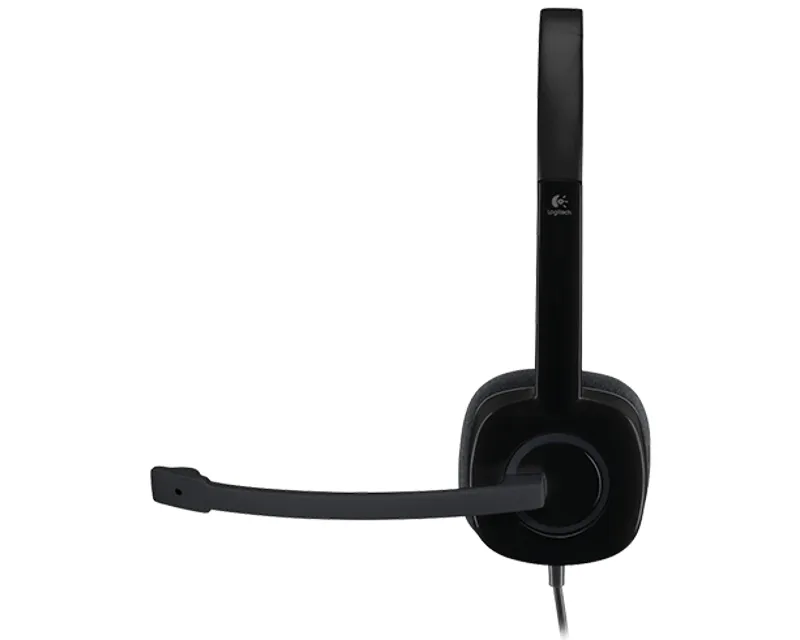 LOGITECH H151 Stereo Headset single jack slušalice sa mikrofonom crne  Slika 2