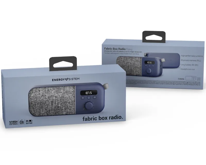 ENERGY SISTEM Fabric Box Radio Navy (M44995) - Slika 5