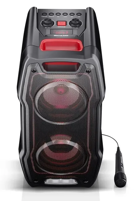 SHARP PS-929 Party Karaoke Bluetooth zvučnik - Slika 4