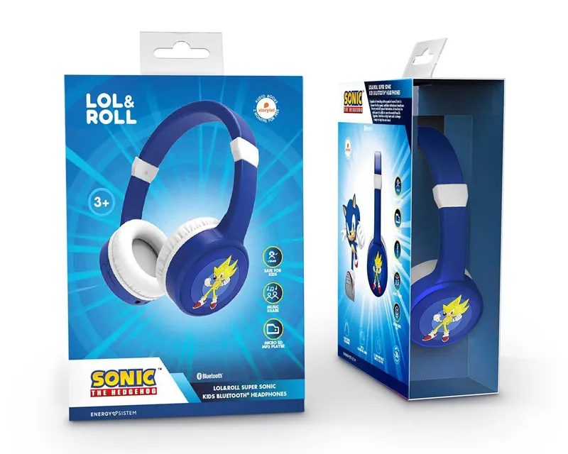 ENERGY SISTEM Lol&Roll Sonic Kids Blue slušalice plave (M45117)  Slika 7