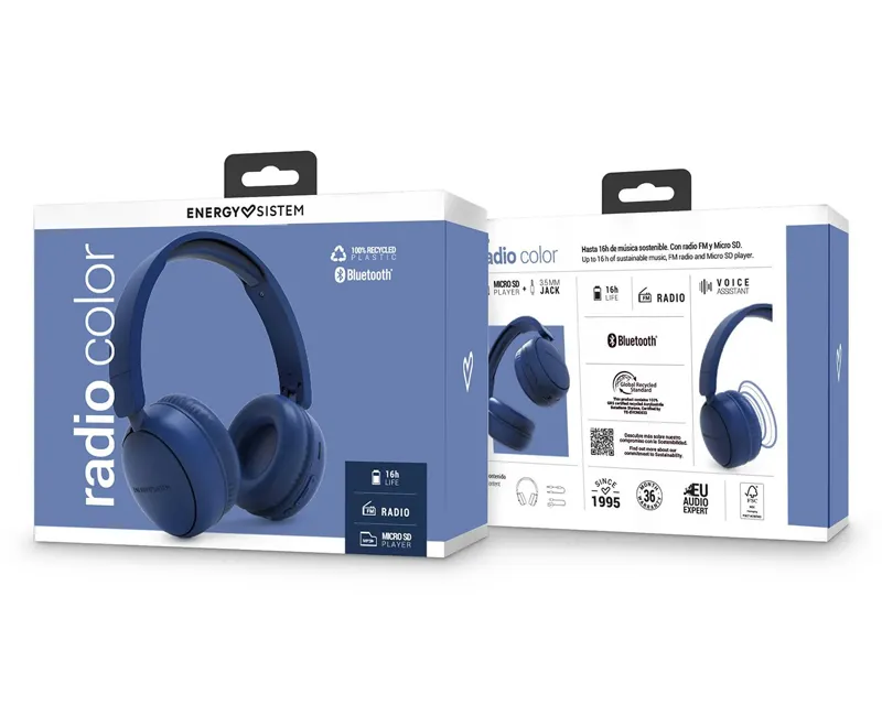 ENERGY SISTEM Radio Color Indigo wireless slušalice plave (M45770)  Slika 6