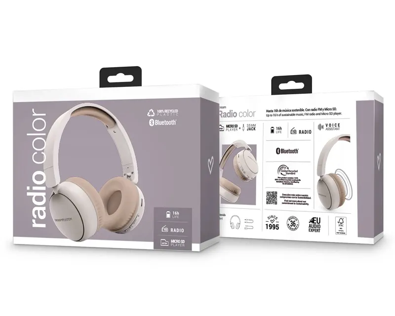 ENERGY SISTEM Radio Color Cream wireless slušalice (M45769)  - Image 6