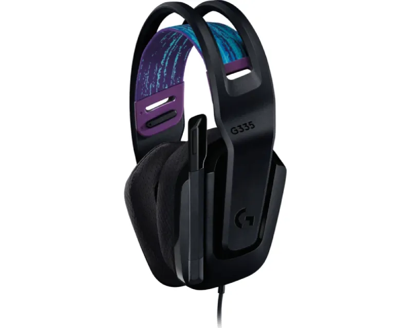 LOGITECH G335 Gaming slušalice sa mikrofonom crne Slika 2