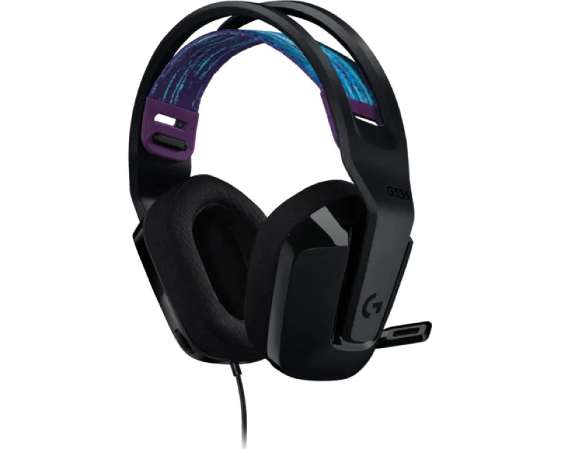 LOGITECH G335 Gaming slušalice sa mikrofonom crne Slika 3