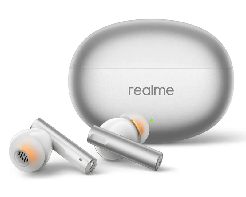 REALME AIR 6 RMA2402 FRAME SILVER bloototh slušalice  Slika 2