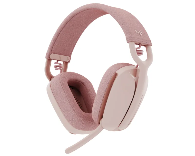 LOGITECH Zone Vibe100 Wireless Headset slušalice sa mikrofonom roze  Slika 1