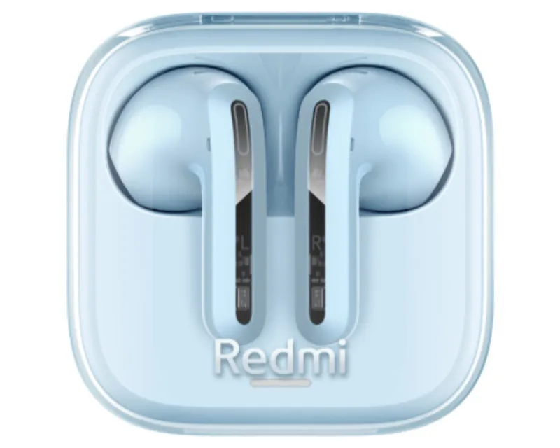 XIAOMI Redmi Buds 6 Active slušalice Transparent blue (BHR8394GL)  Slika 2