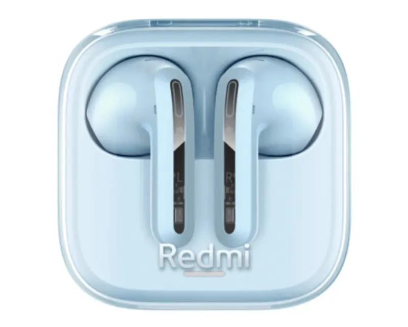 XIAOMI Redmi Buds 6 Active slušalice Transparent blue (BHR8394GL)  Slika 5