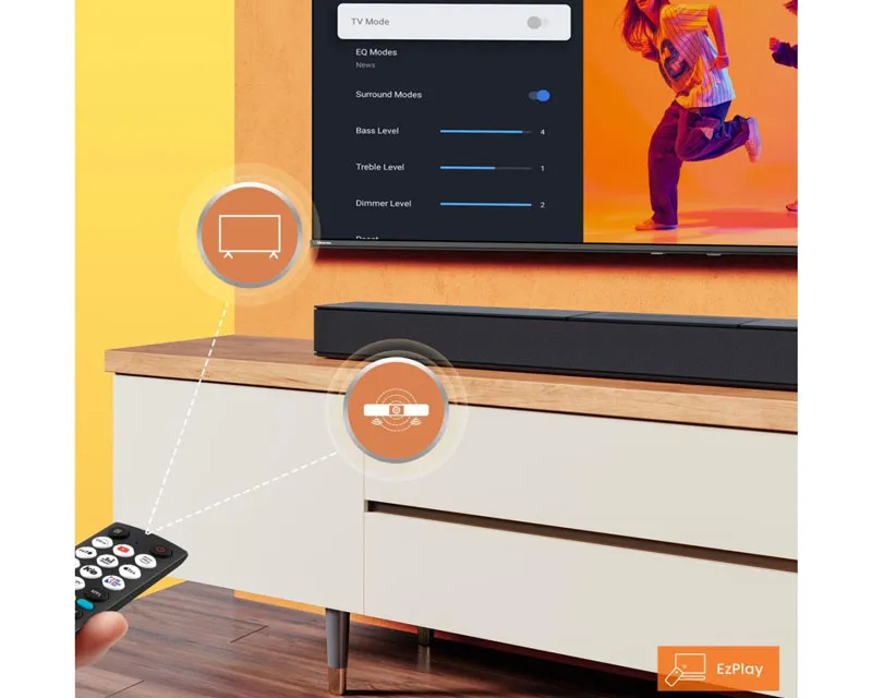 HISENSE HS2000 soundbar crni Slika 7