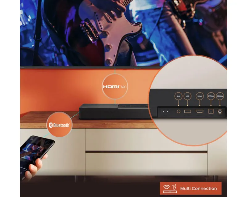 HISENSE HS2000 soundbar crni Slika 8