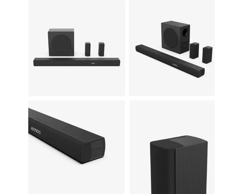 HISENSE AX5100Q Dolby Atmos soundbar sa bežičnim subwooferom crni  Slika 2