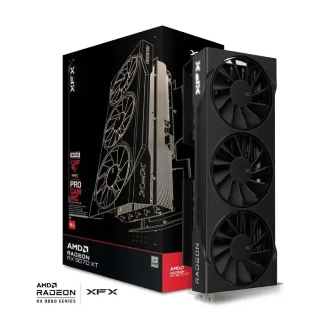 XFX Swift AMD Radeon RX 9070 OC Triple Fan Gaming Edition Slika 1