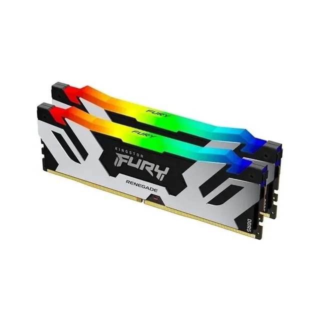 KINGSTON DIMM DDR5 32GB (2x16GB kit) 7200MT/s KF572C38RSAK2-32 FURY Renegade RGB Slika 1