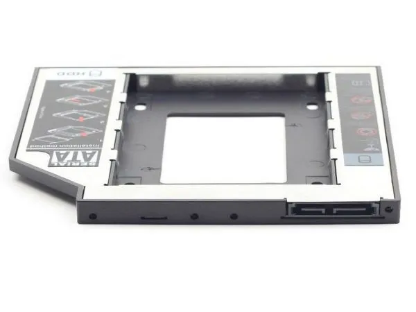 GEMBIRD MF-95-01 Gembird Fioka za montazu 2.5 SSD/SATA HDD(do 9.5mm) u 5.25 leziste u Laptop umesto optike Slika 1