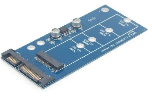 GEMBIRD EE18-M2S3PCB-01 M.2 (NGFF) to Mini SATA 1.8 SSD adapter card Slika 3