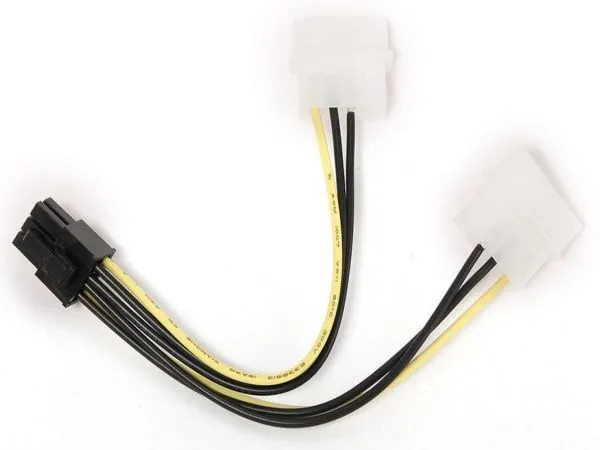 GEMBIRD CC-PSU-6 Gembird Internal power adapter Molex - 6-Pin for PCI express video cards 15cm - Image 2