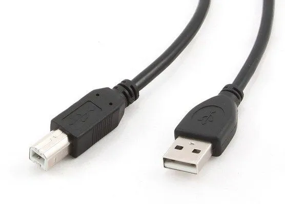 GEMBIRD CCP-USB2-AMBM-6 Gembird USB 2.0 A-plug B-plug kabl za stampac black 1.8m Slika 1