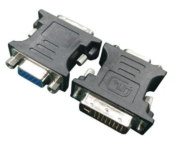 GEMBIRD A-DVI-VGA-BK Gembird Adapter DVI-I 24+5-pin male to VGA 15-pin HD (3 rows) female, black DVI-I Slika 1