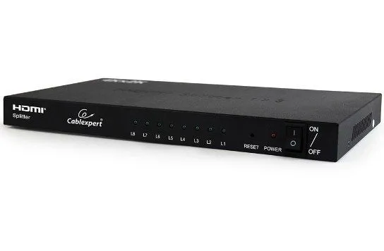 GEMBIRD DSP-8PH4-03 Gembird HDMI spliter aktivni, 1 na 8 port-a Slika 1