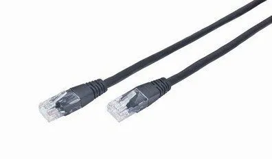 GEMBIRD PP12-5M/BK Gembird Mrezni kabl, CAT5e UTP Patch cord 5m black A Slika 1