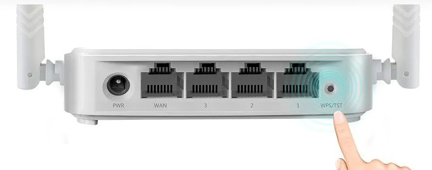 TENDA Tenda N301 Wireless N300 Ruter, WISP/univ. repeater/WDS-bridge/client+AP/WPS, 3L/1W 2x5dB(alt:WR300) Slika 2